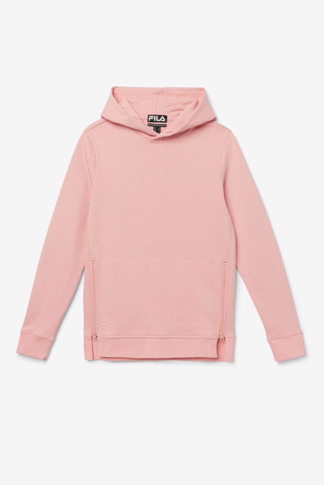 Fila Hoodie Damske Maddox Pullover Ruzove - DKXYE6097